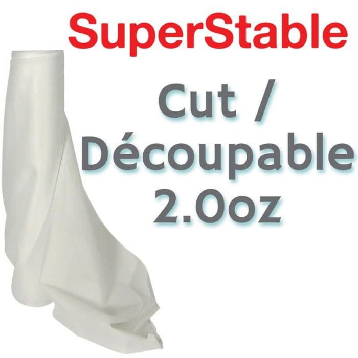 2.0 oz White Cutaway Stabilizer - View 1