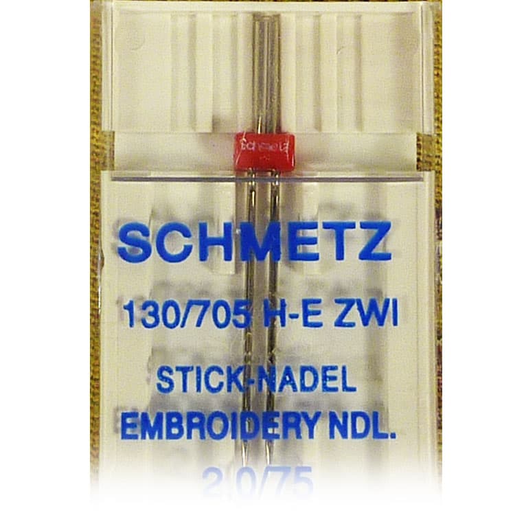 Embroidery Twin Needle Schmetz - View 1
