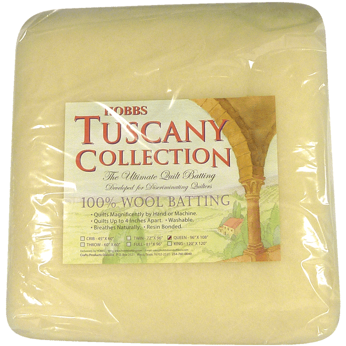 Tuscany Collection 100% Wool Batting - View 1