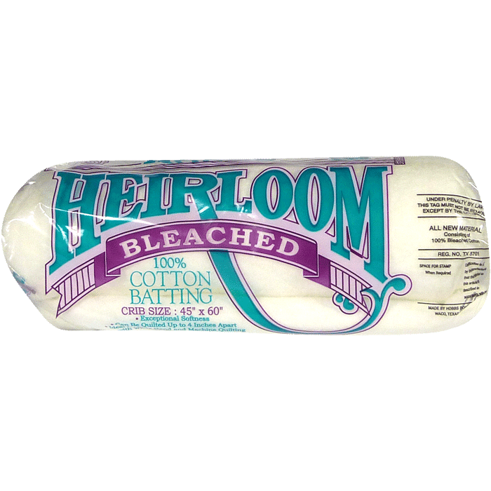 100% Bleached Cotton Batting - View 1