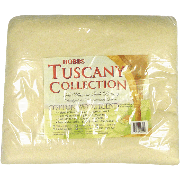 Tuscany Collection Cotton Wool Blend Batting - View 1