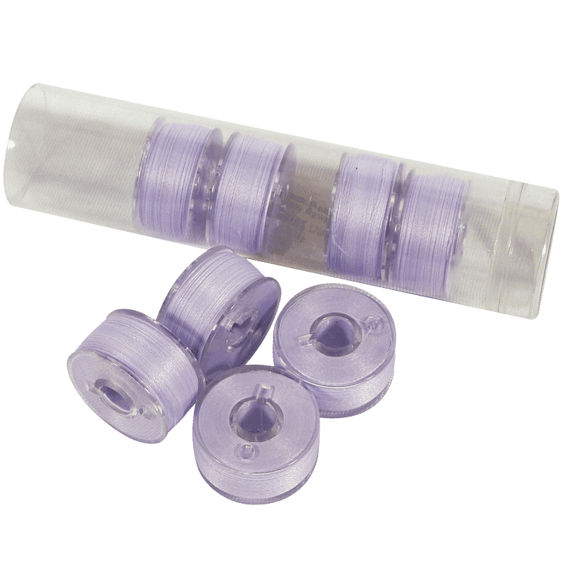 Clear-Glide Bobbins Class 15/A 60wt. – 8 bobbins/tube – For Domestic Machines - View 12