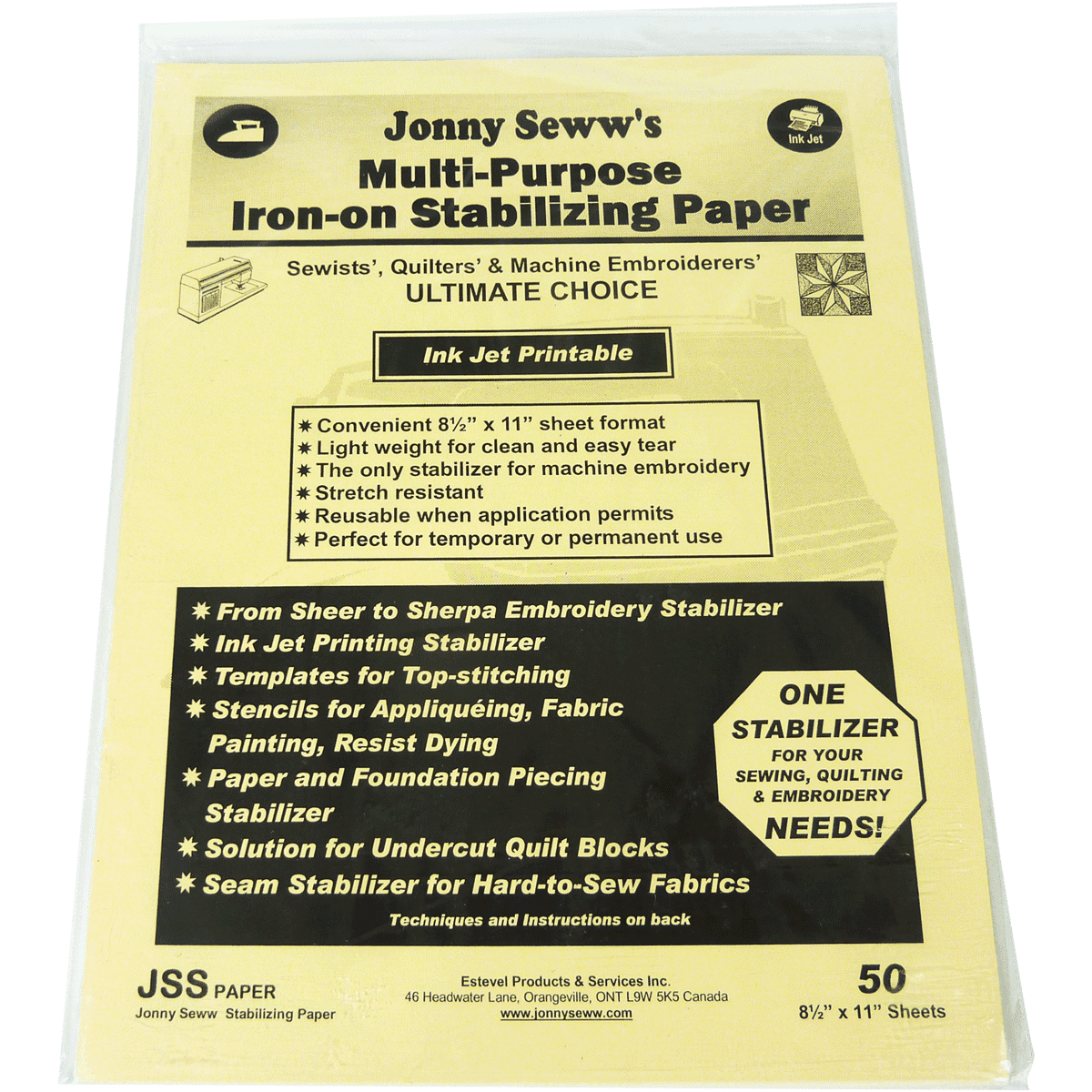 Multi-Purpose Iron-on Stabilizing Paper - View 3