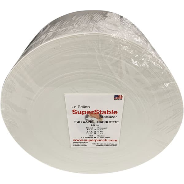 2.5 oz Cap tear away stabilizer specifically made to embroider caps - View 4