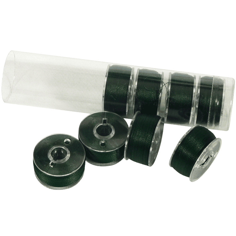 Clear-Glide Bobbins Class 15/A 60wt. – 8 bobbins/tube – For Domestic Machines - View 6