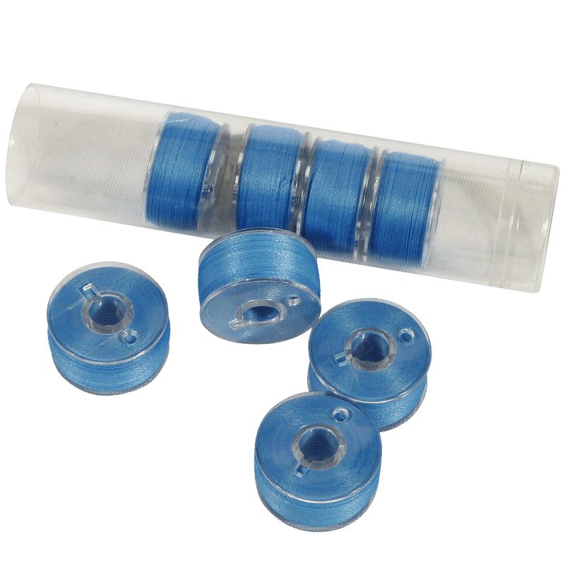 Clear-Glide Bobbins Class 15/A 60wt. – 8 bobbins/tube – For Domestic Machines - View 7