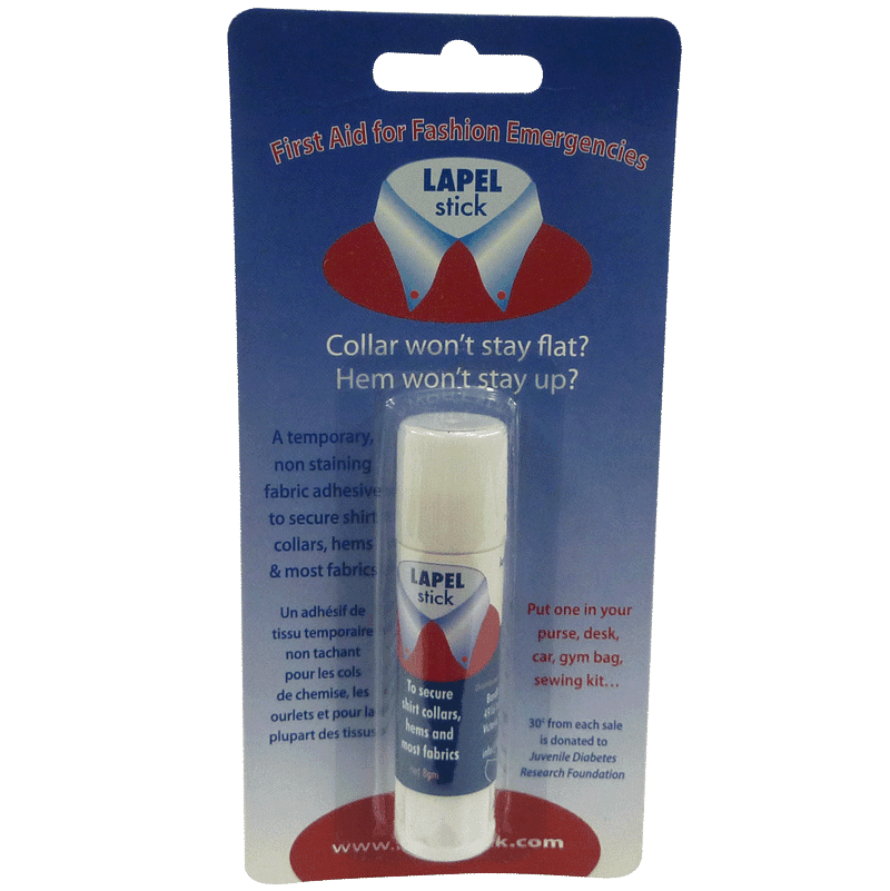 Lapel Glue Stick - Temporary Fabric Adhesive - View 2
