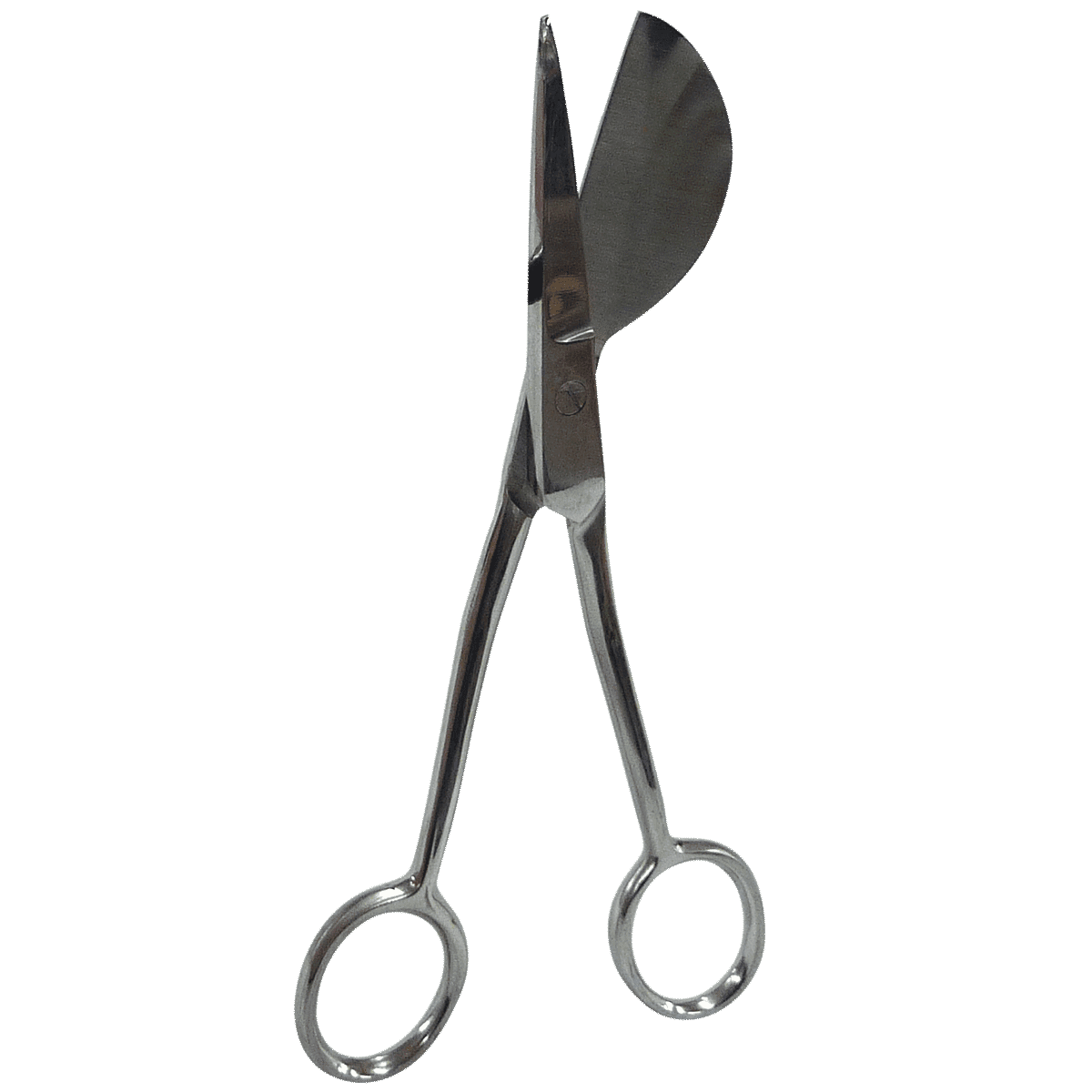Applique Scissors, Steel Chrome - View 1