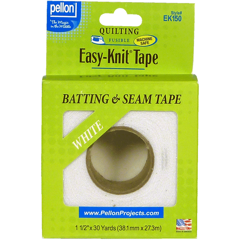 White Easy-Knit Tape - View 3
