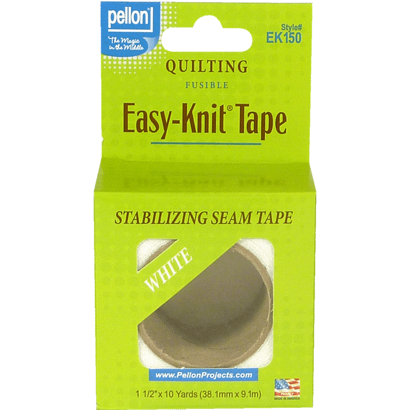 White Easy-Knit Tape - View 2
