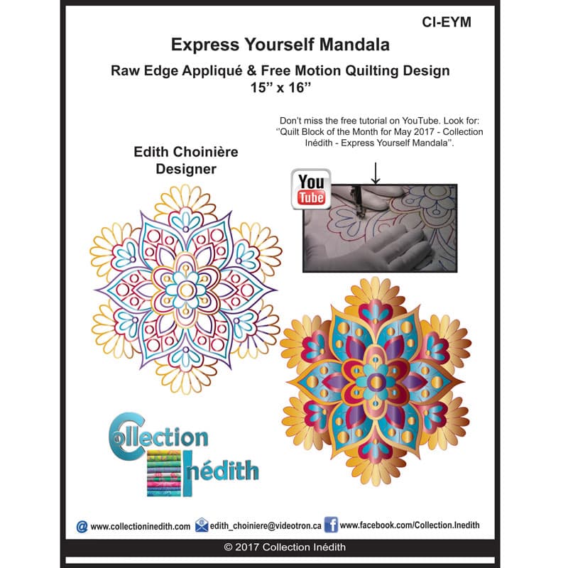 Express Yourself Mandala May 2017 - View 1