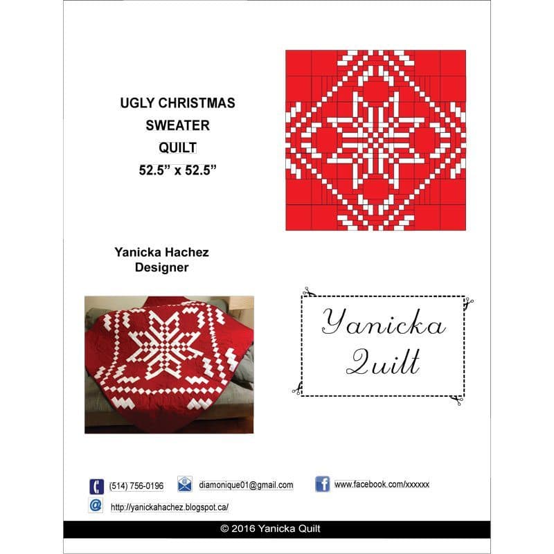 Ugly Christmas Sweater - Patchwork quilt - View 2