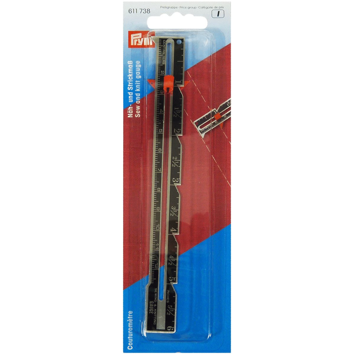 Sew and Knit Gauge Prym - View 1